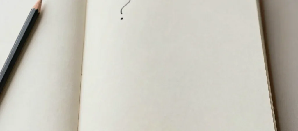 A Page Begins With One Honest Question